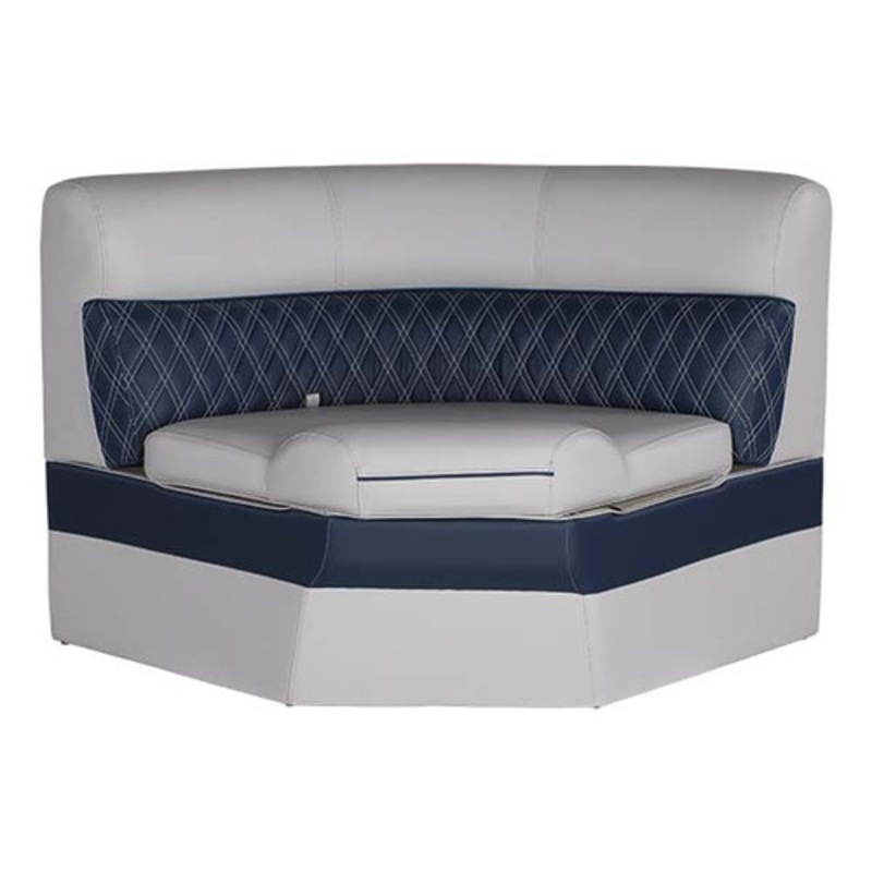 Lippert Premium 36 Radius Corner Pontoon Boat Seat