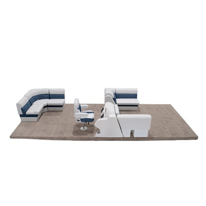 Lippert Sunset Rear L & Lounge Pontoon Furniture Set