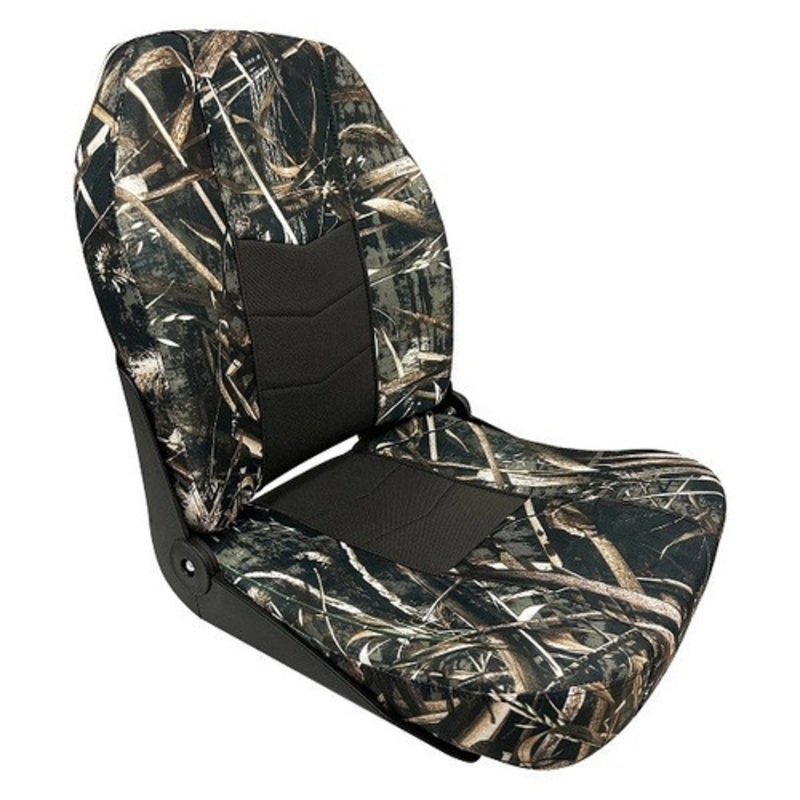 Wise 3340 Quantum Series Fold Down Boat Seat – Camo