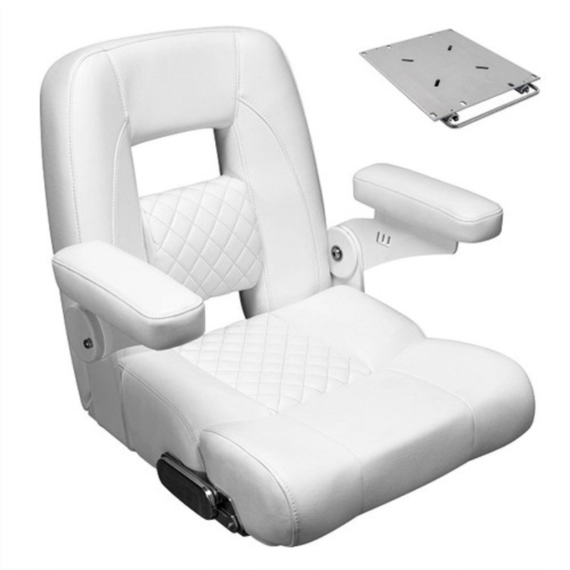 Wise 3370 Genesis Offshore Luxury Boat Helm Seat w/slide
