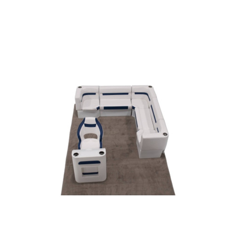 Wise Deluxe Rear L Pontoon Furniture Set