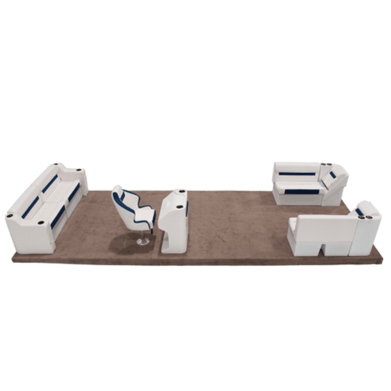 Wise DLX 18′-22′ Full Pontoon Furniture Set