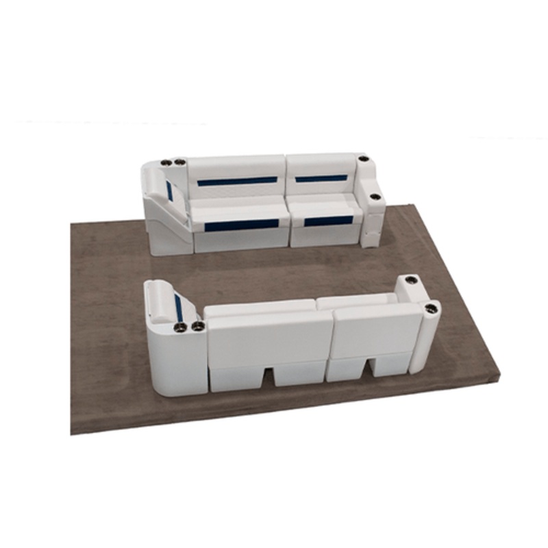 Wise DLX Front Lounge Pontoon Furniture Set