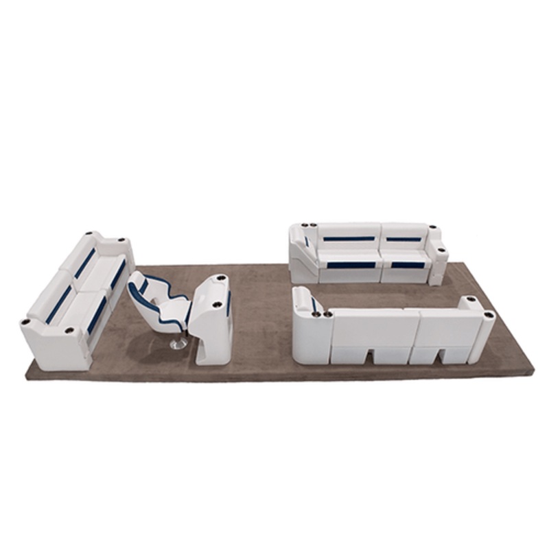 Wise DLX Full Lounge Pontoon Furniture Set