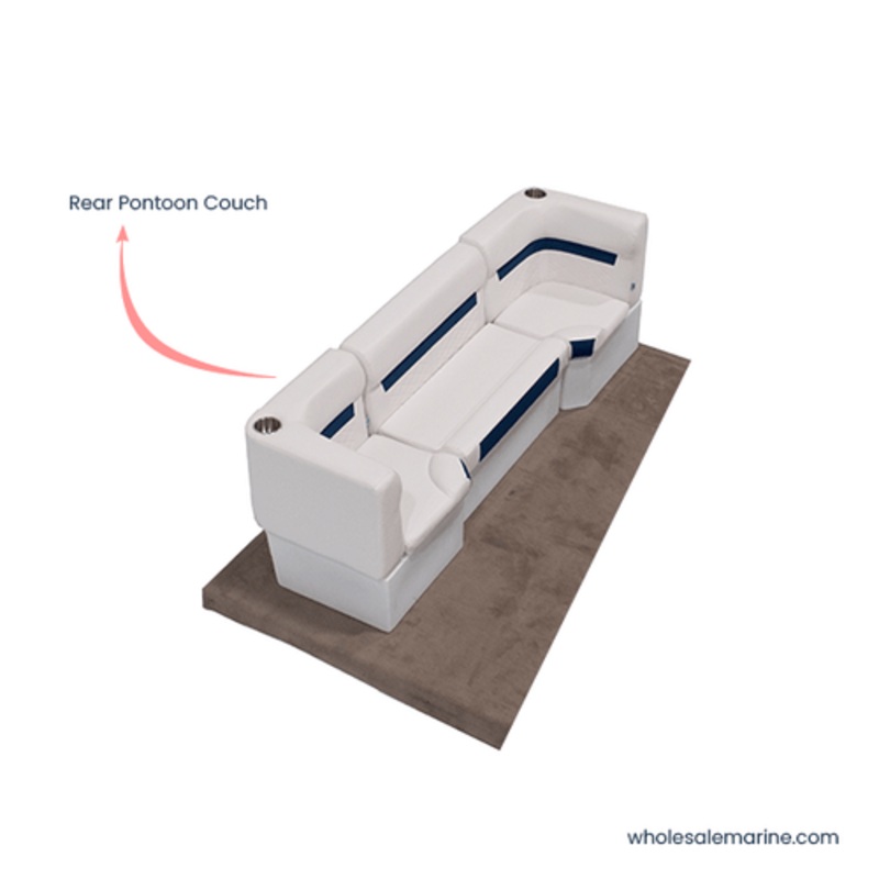 Wise DLX Rear Couch Pontoon Furniture Set