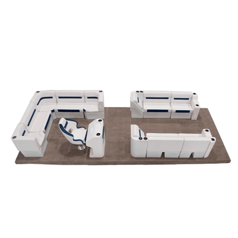 Wise DLX Rear L & Front Couch Pontoon Furniture Set