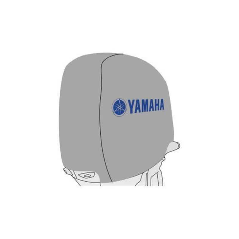 Yamaha MAR-MTRCV-F2-5C Motor Cover F25C