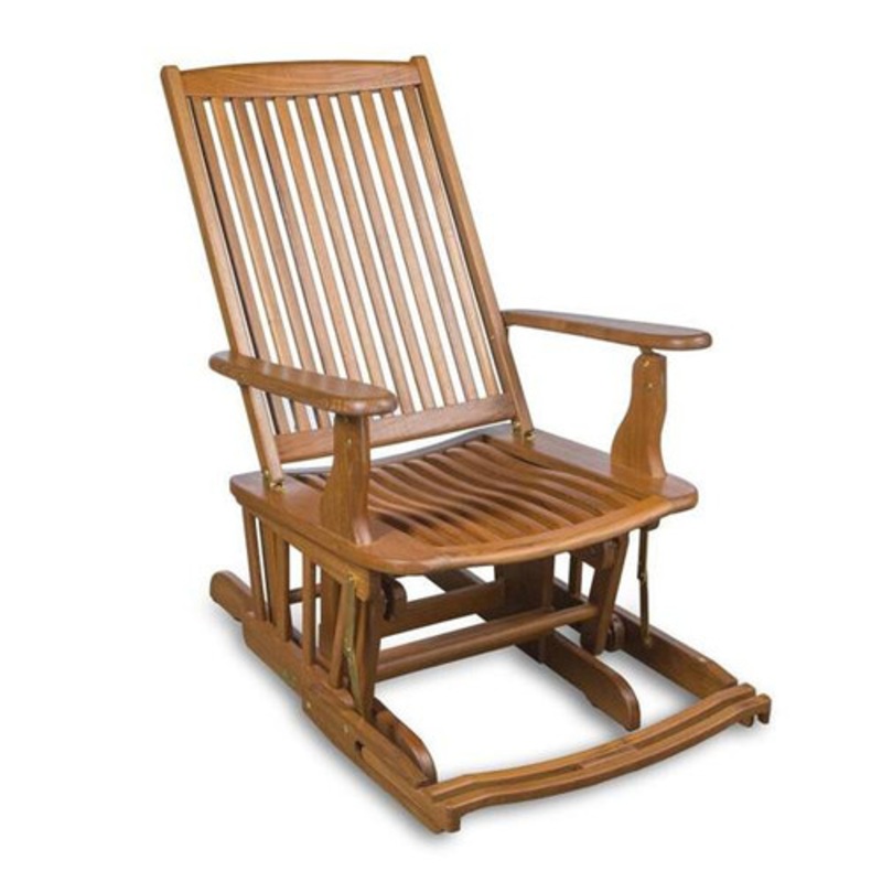 Whitecap Teak Glider Chair