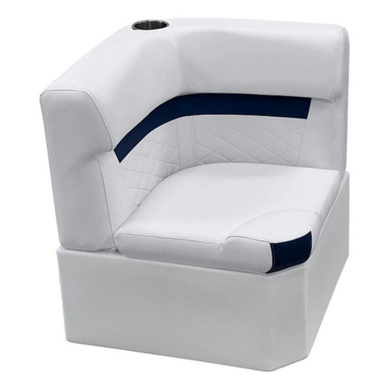 Wise Deluxe Corner Pontoon Boat Seat