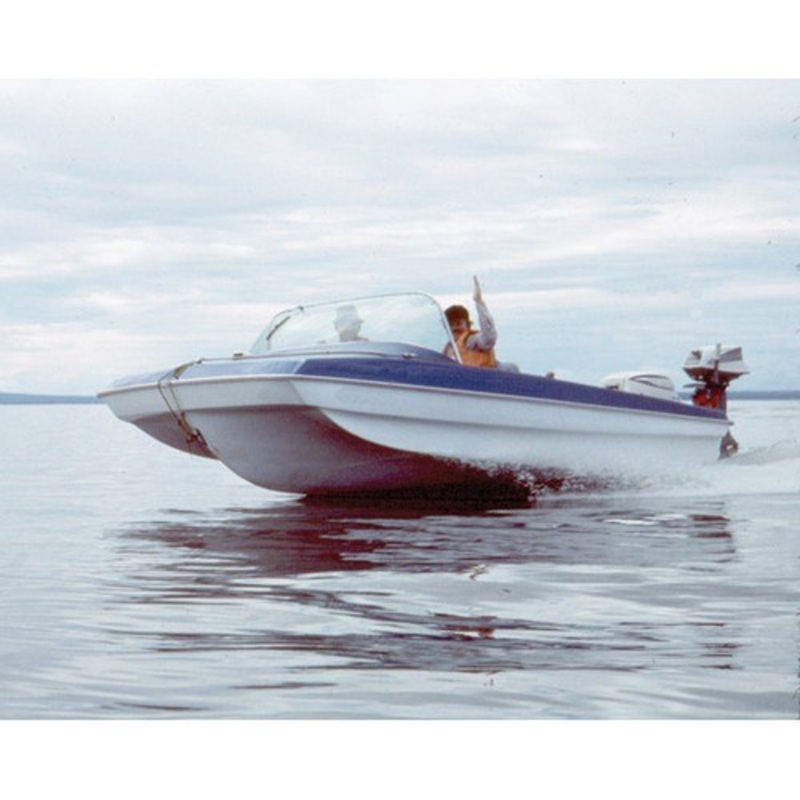 Modified Tri-Hull Boat Cover Sterndrive 17’0 Length 82 Beam