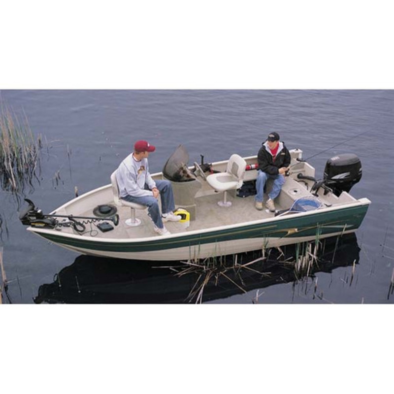 BoatGuard 14′-16′ x 75 Aluminum Fishing Boat Cover