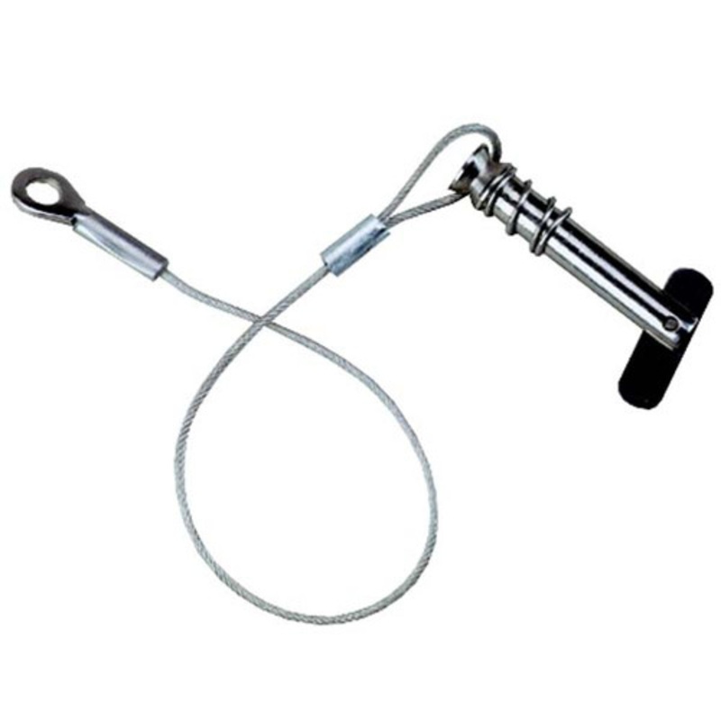 Attwood Stainless Steel Tethered 1-4 Pull Pin