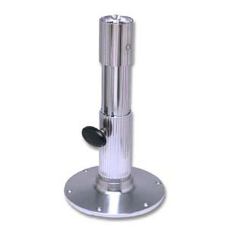 Garelick 12 – 17in Adjustable Height Friction Lock Ribbed Seat Pedestal 75535