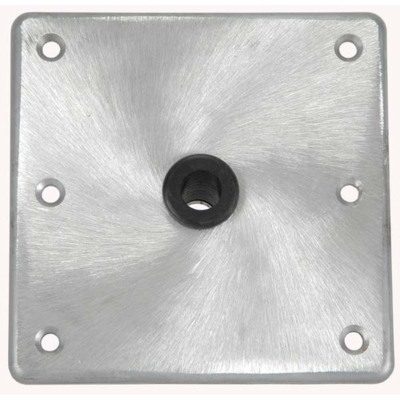 Springfield Kingpin Aluminum Floor Boat Seat Base 7 X 7