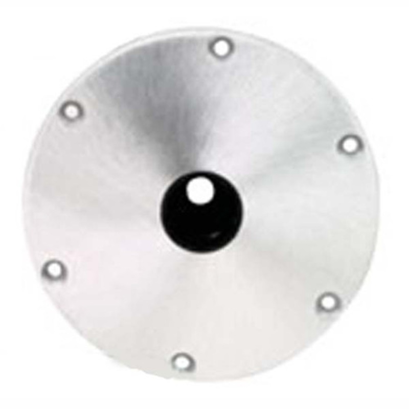Swivl-Eze Snap-Lock 9 Deck Base, Brushed Aluminum