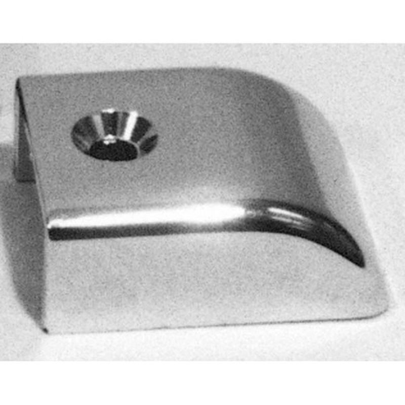 Taylor Made Bimini Top Slide Assembly End Cap, Chrome