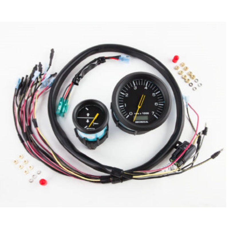 06300-ZW5-000KT Honda Tach/Hr Meter and Trim Meter Kit w harness