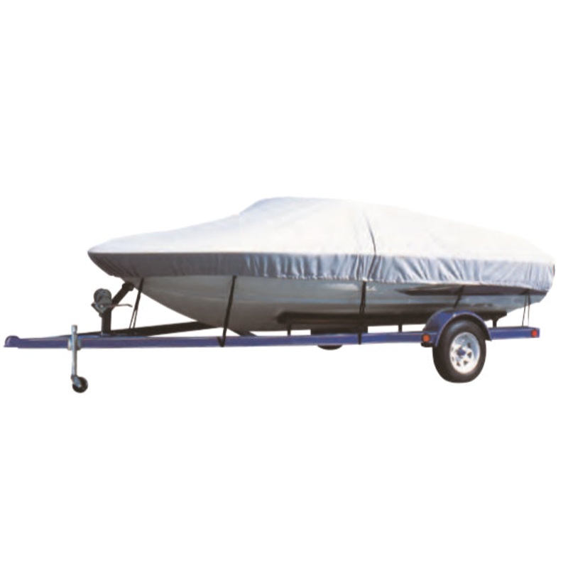 CARVER 10282P10 – 2006-2012 SEA RAY 180/185 SPORT I/O WITH OUT TOWER AND WITH SWIM PLATFORM – CUSTOM FIT TRAVEL COVER (HAZE GRAY)