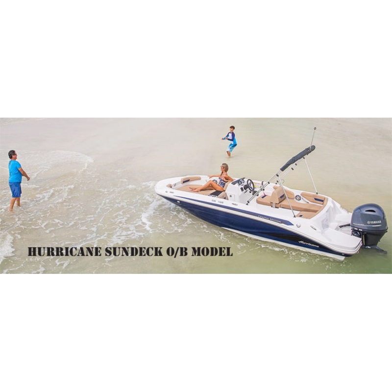 CARVER 13001S-2 – 11-20 GODFREY HURRICANE 187 O/B SUNDECK W/BIMINI TOP & LADDERS – TRAVEL COVER Sun-DURA (Black)