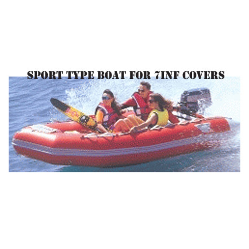 CARVER 7INF15D – COVER 15′ INFLATABLE  DOUBLE DUCK (Haze Gray)
