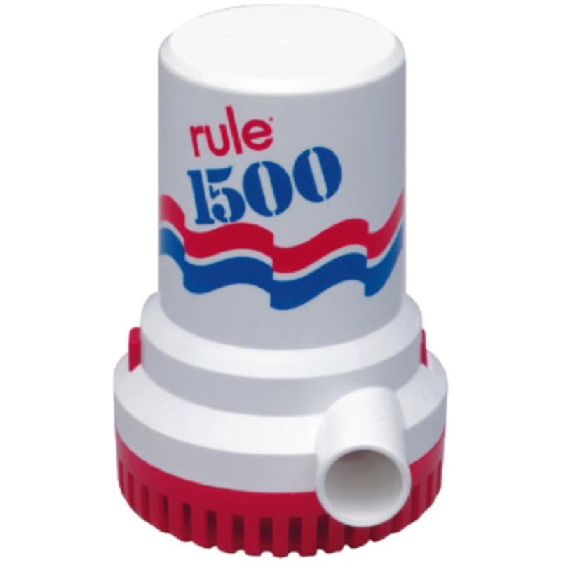Rule 1500 GPH Bilge Pump 12V