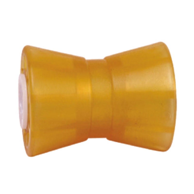 TIE-86158 ROLLER KEEL 5 V TYPE AMBER Tie Down Engineering Hull Sav’r Poly Vinyl Amber Roller