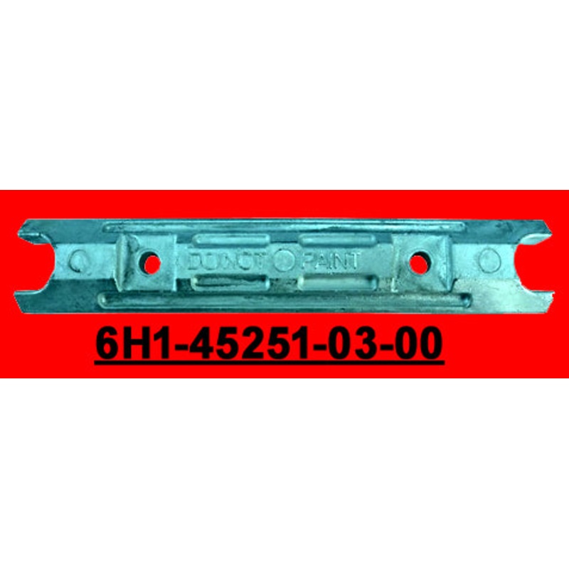 6H1-45251-03-00 Yamaha 2/4 STROKE ZINK TRANSOM ANODE
