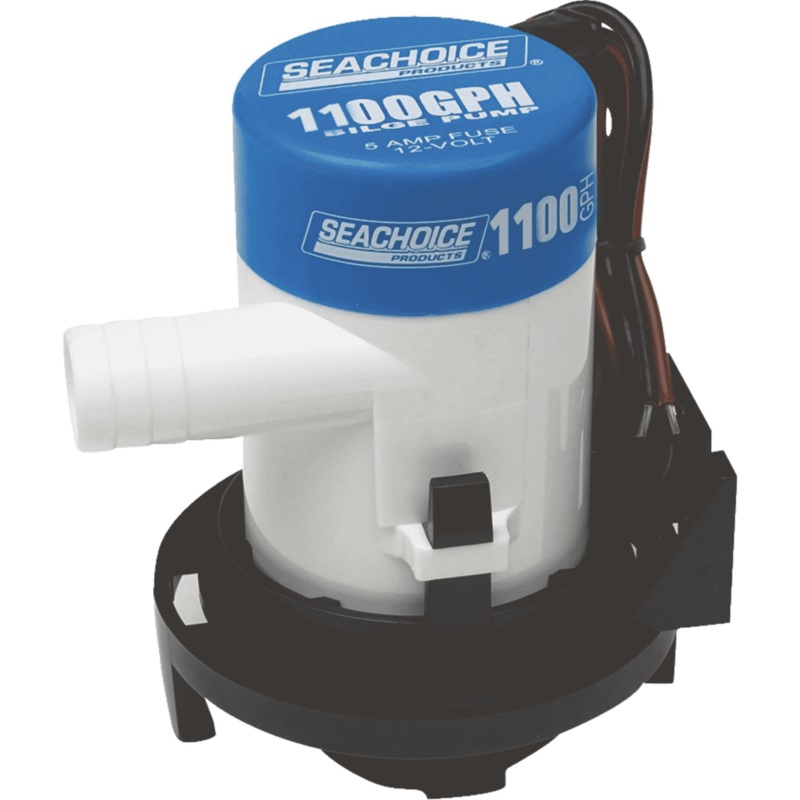 Seachoice 12V Universal 1100 GPH Bilge Pump