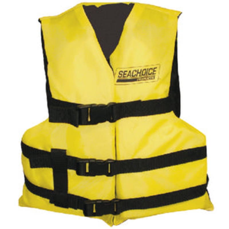Seachoice 50-86540 YELLOW ADULT XTRA LARGE LIFE VEST