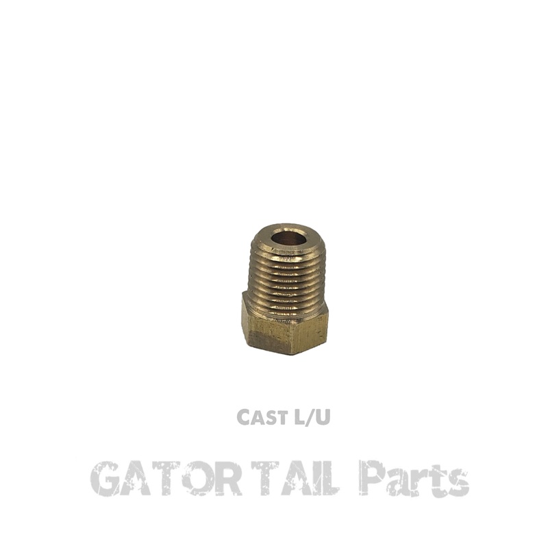 1/8 NPT Brass Grease Pipe Plug