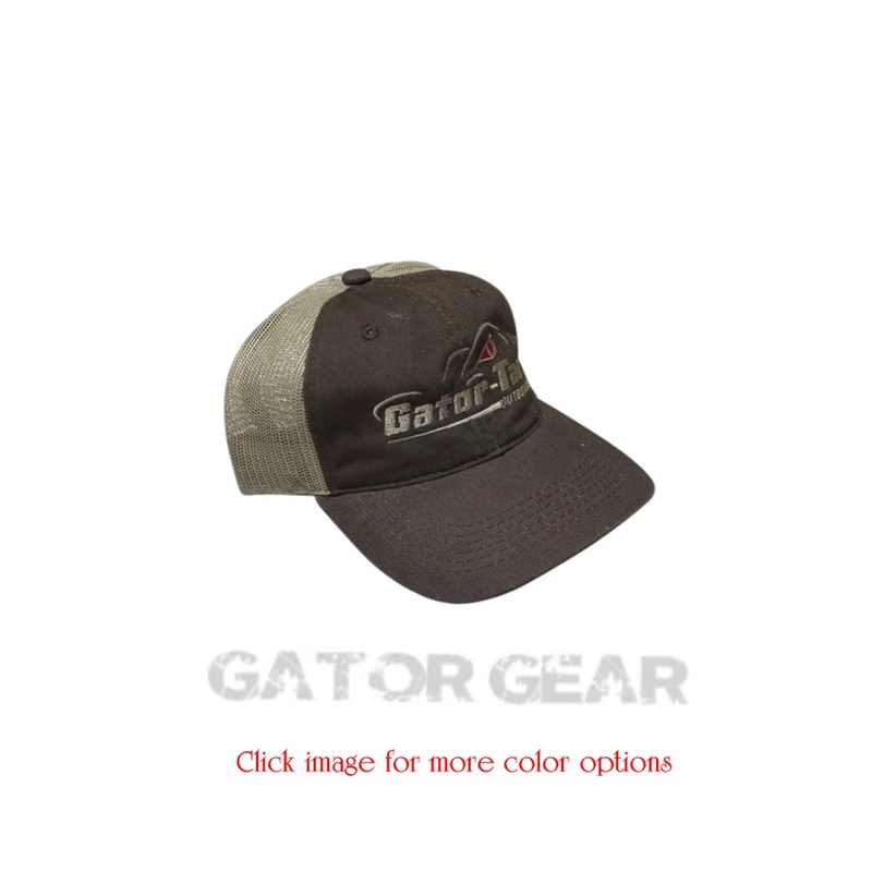 Gatortail Velcro Back Hats|Brown|Military Green