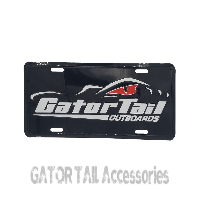 GT Black License Plate