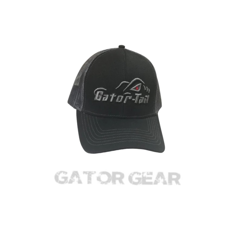 Outdoor Cap 3D Logo|Black with Grey Mesh Back