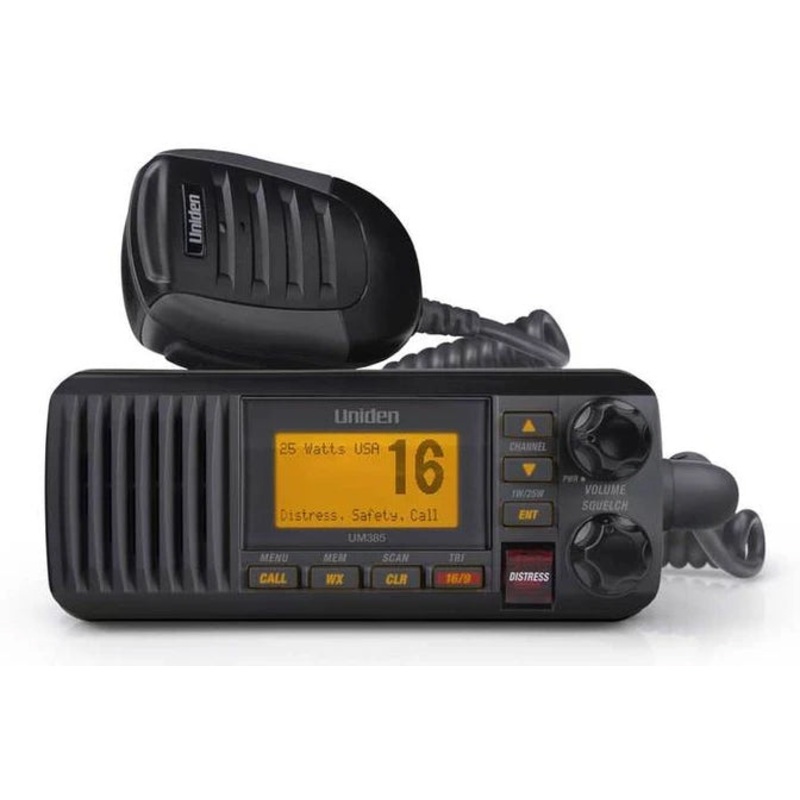 UNI-UM385BK Uniden UM385BK Black VHF