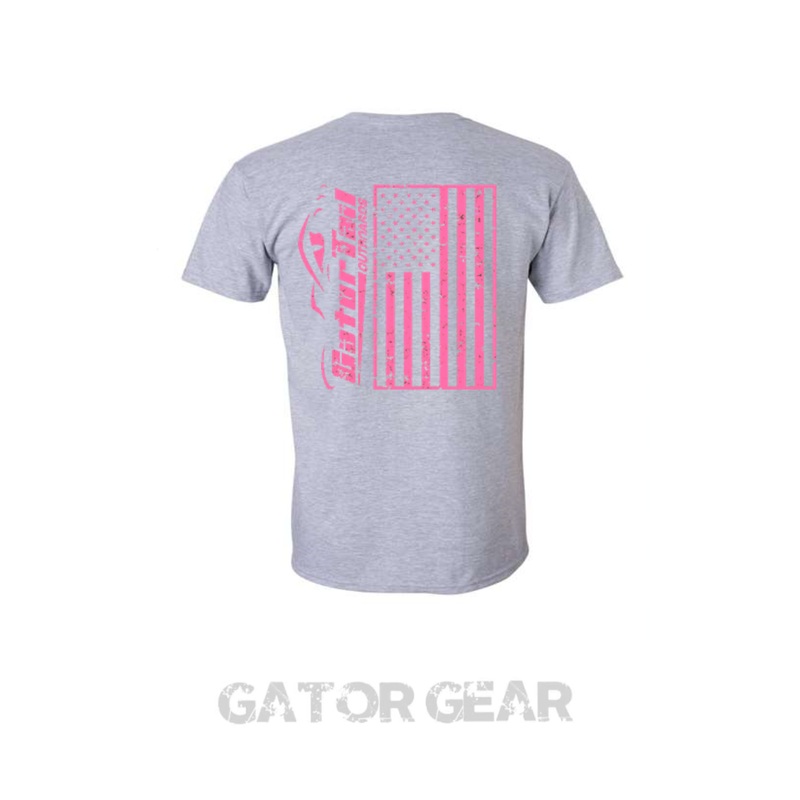 American Made Grey/Pink|Small|Medium|Large|XLarge|2X