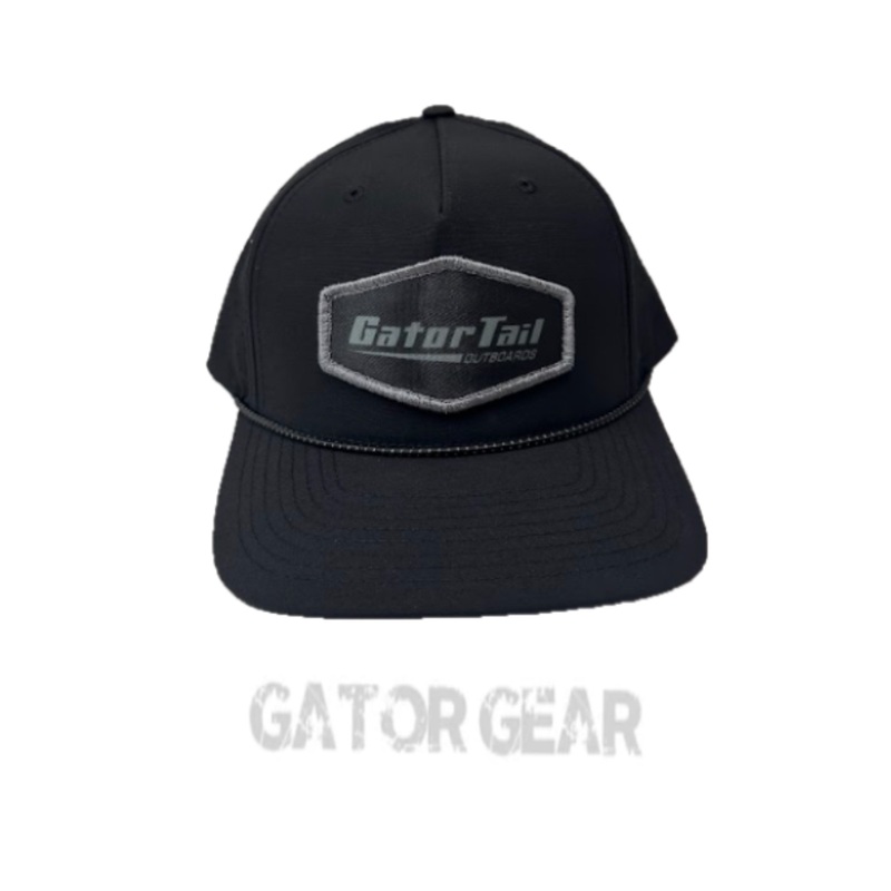 BLACK/BLACK GATORTAIL ROPE