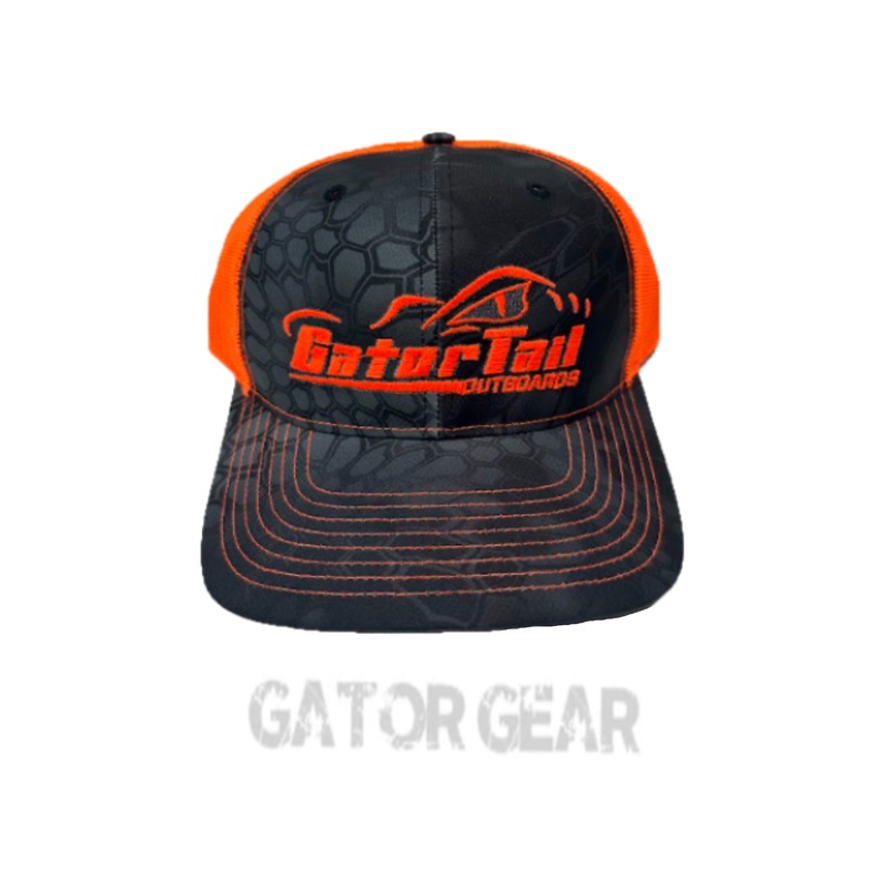 BLACK/ORANGE Kryptek Gatortail