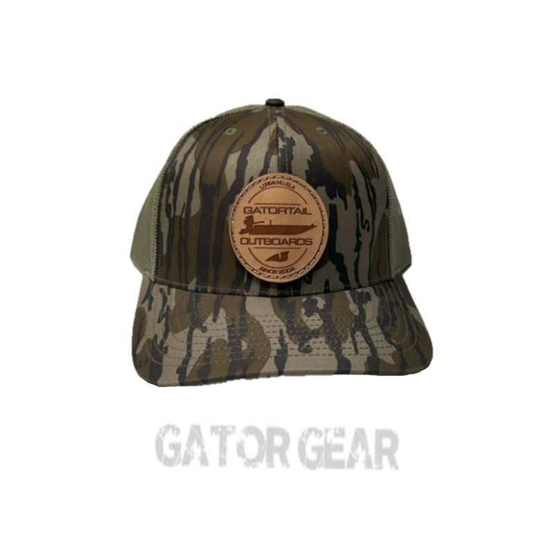 Bottomland/Loden Leather Boat Patch