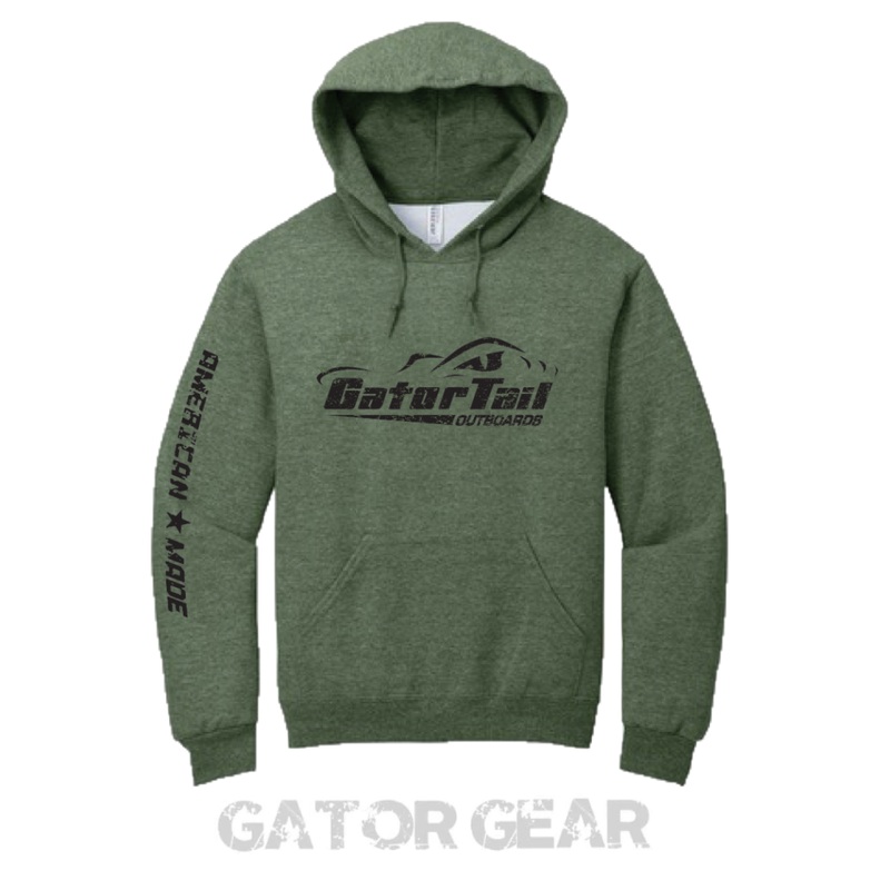 Gatortail Nation Hoodie-Military Green