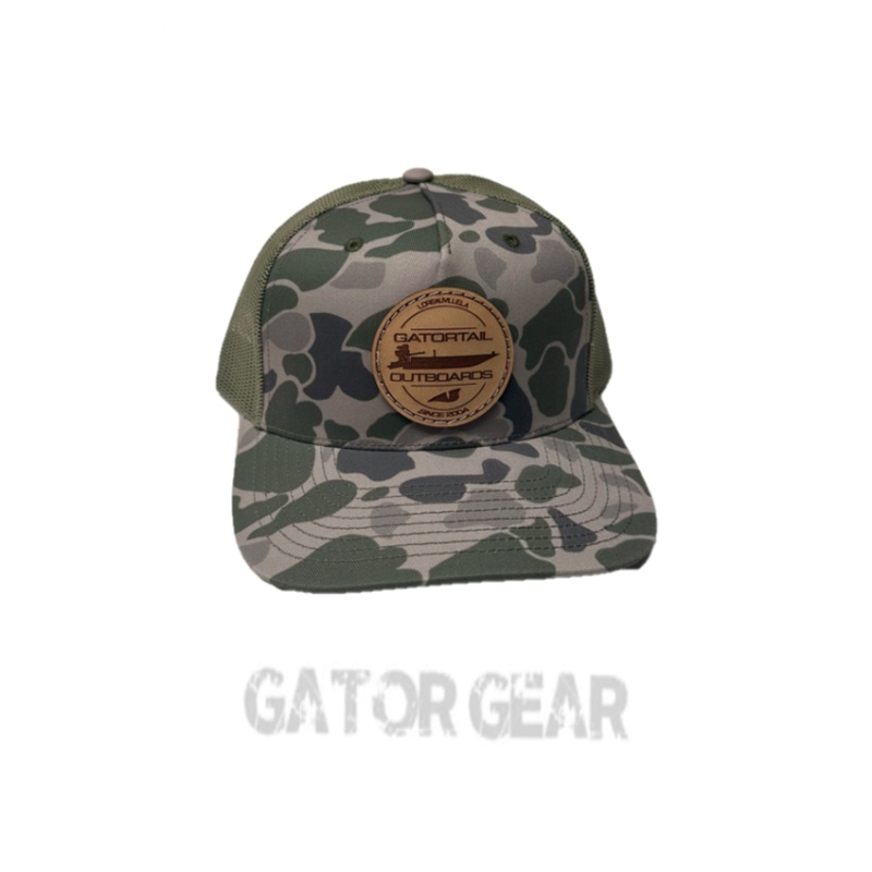 Marsh Duck/ Loden Leather Boat Patch