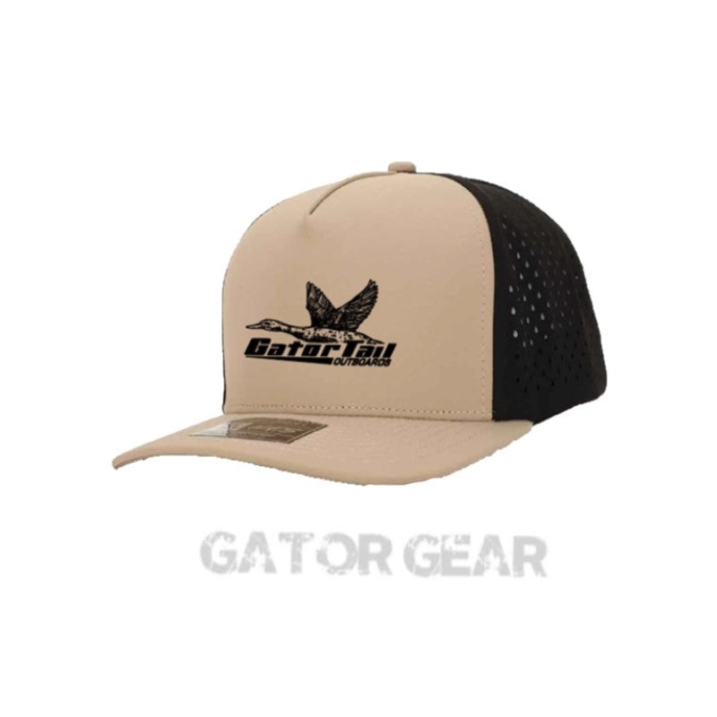 Tan/Black 1010 Hat Duck Logo