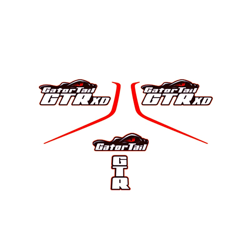 XD Clutch Cover Decal Set