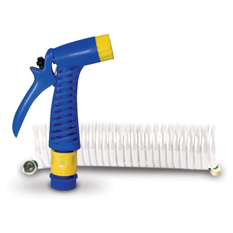 Coiled Hose with Nozzle|Coiled Hose w/ Nozzle|Replacement Nozzle