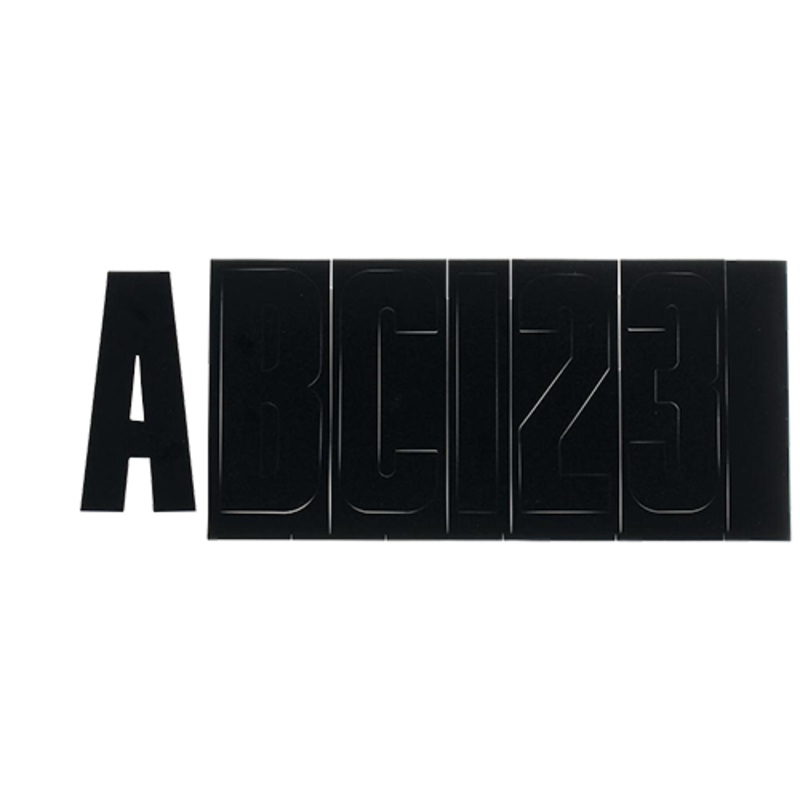 Letter Kits|Black Letter Kit|White Letter Kit|Red Letter Kit|Blue Letter Kit|Yellow Letter Kit|Assorted Hot Colors Letter Kit