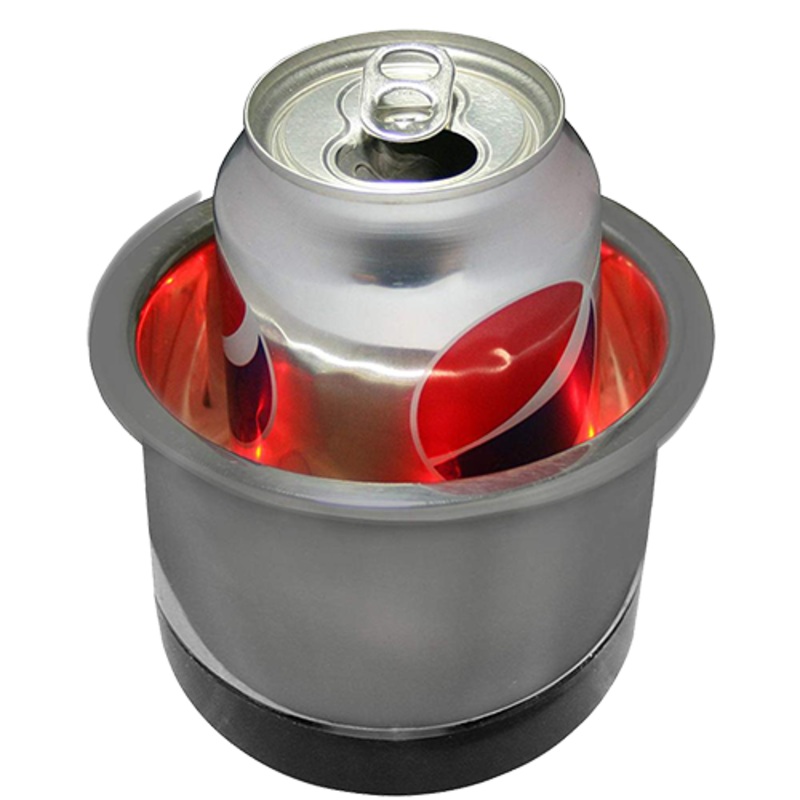 Stainless Steel LED Lighted Cup Holders