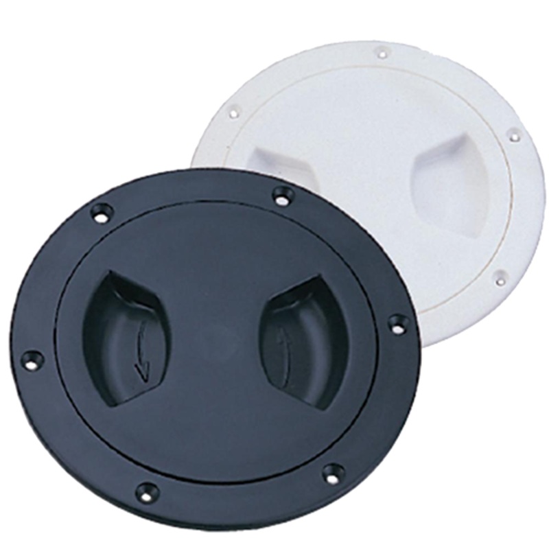 Waterproof Deck Plates|White Deck Plate (5″)|Black Deck Plate (6″)