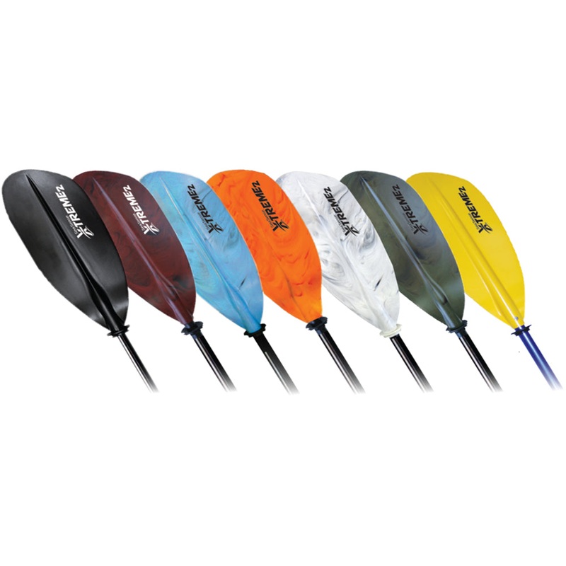XTREME 2 Kayak Paddles|84″|96″|Black|Red & Black|Blue & White|Orange & Yellow|White & Black|Military Green|Yellow w/ Blue Shaft
