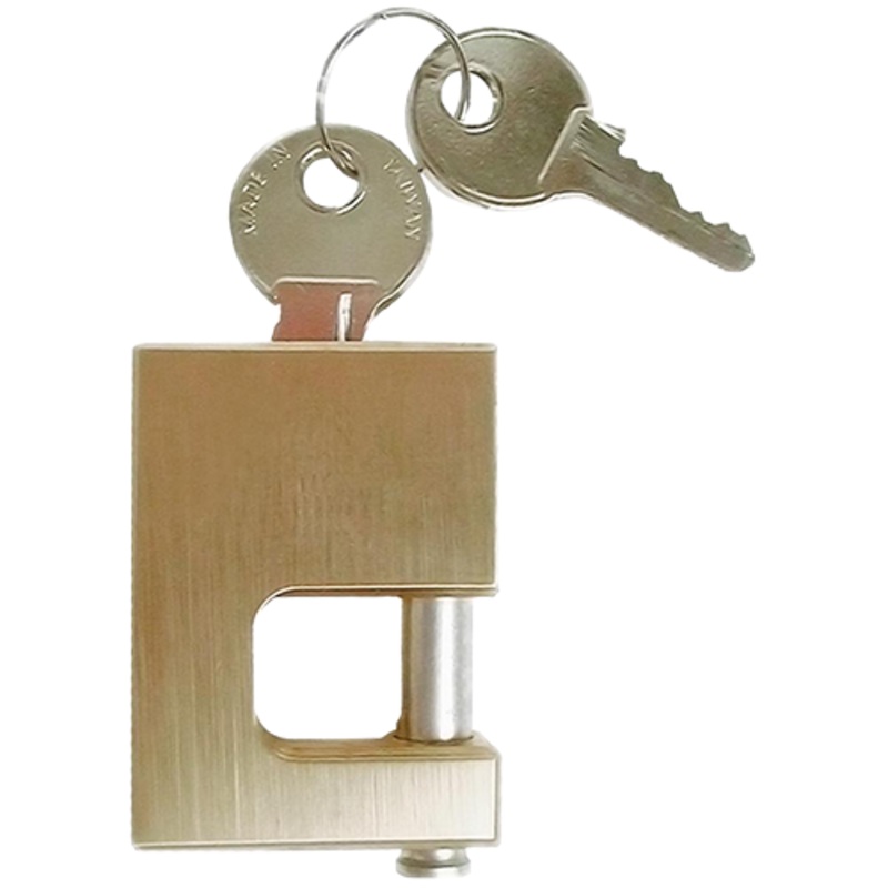 Brass Trailer Coupler Lock