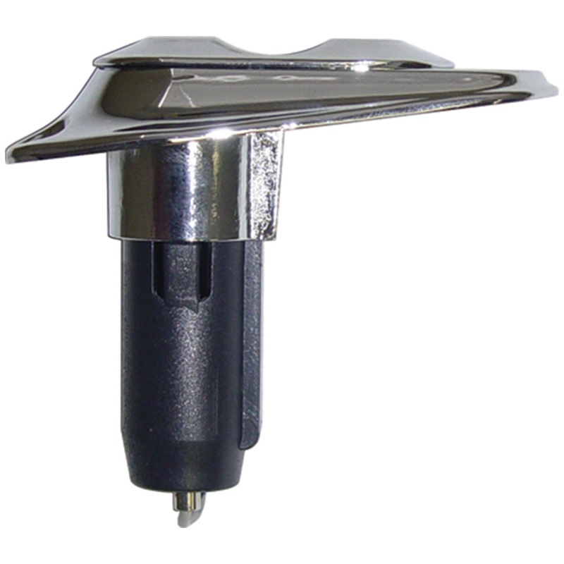 Chrome Stern Light Bases|Classic Stern Light Base|Round Light with Sure Fit Collar