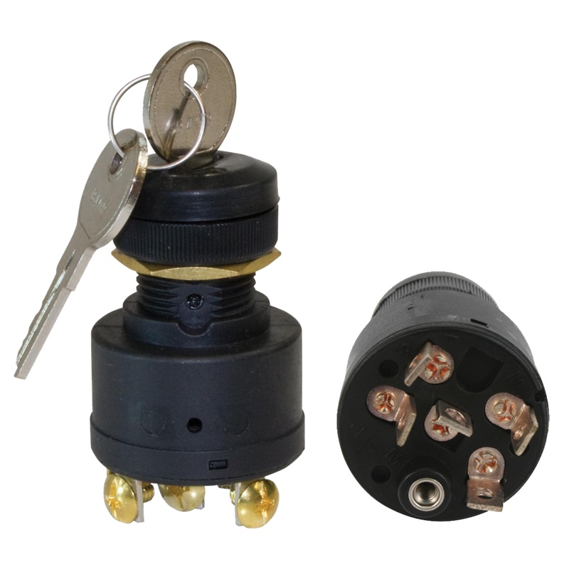 Ignition Starter Switch|Ignition Starter Switch | Merc Screw|Ignition Starter Switch | Push to Choke